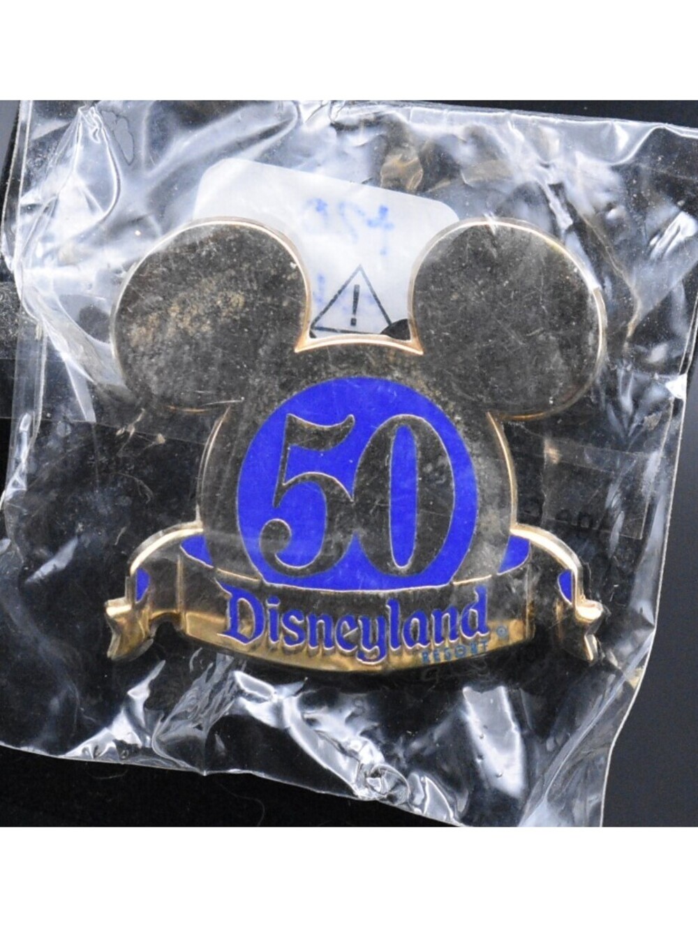 Disney DLR Cast Exclusive 2005 50th Anniversary Mickey Ears Pin (C9)